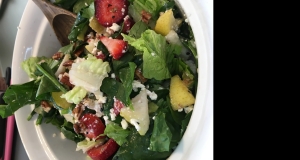 Strawberry, Spinach, and Pear Salad