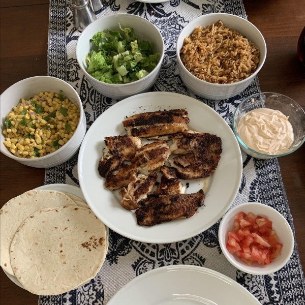 Blackened Tilapia Fish Tacos