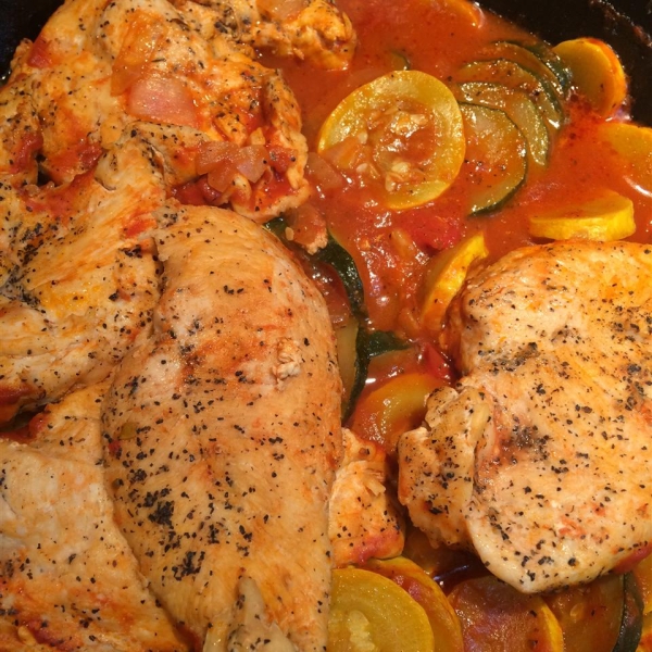 Chicken and Summer Squash
