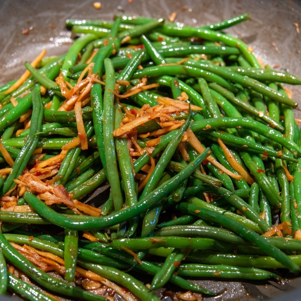 Spicy Szechuan Green Beans