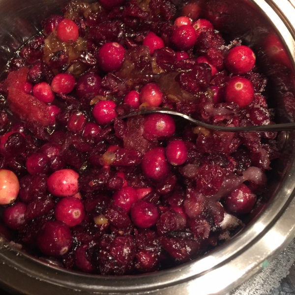 Three Cranberry Relish