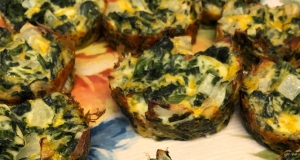 Eggless Tofu Spinach Quiche