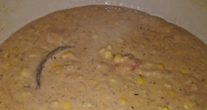 Corn and Crab Bisque