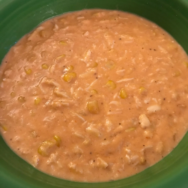 Corn and Crab Bisque