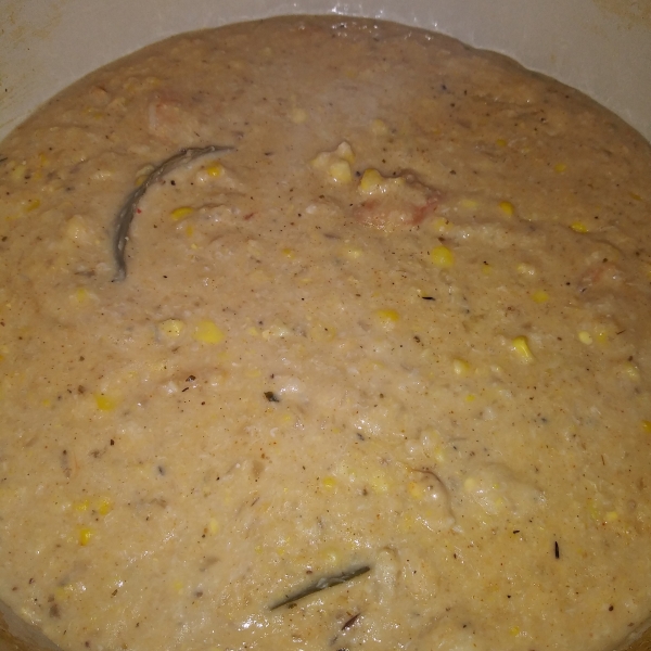 Corn and Crab Bisque