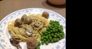 Danish Meatballs with Dill Sauce