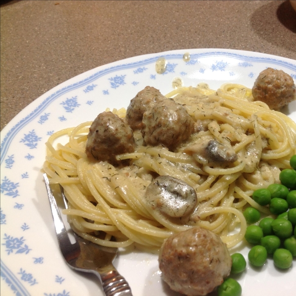 Danish Meatballs with Dill Sauce