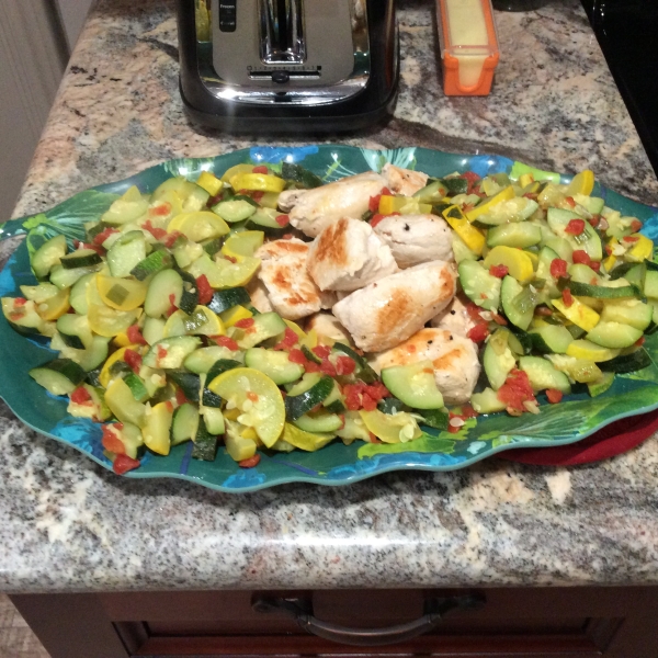 Chicken and Summer Squash
