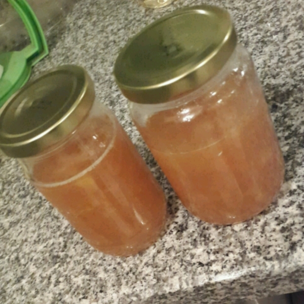 Aunt Patsi's Easy Peach Jam