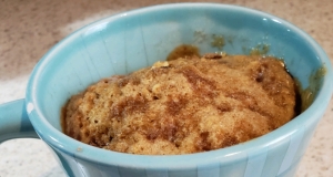 Microwave Blueberry Muffin in a Mug