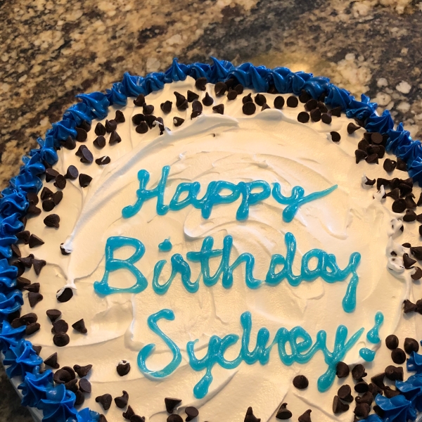 Brownie Ice Cream Cake