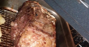 Brian's Garlicky Prime Rib