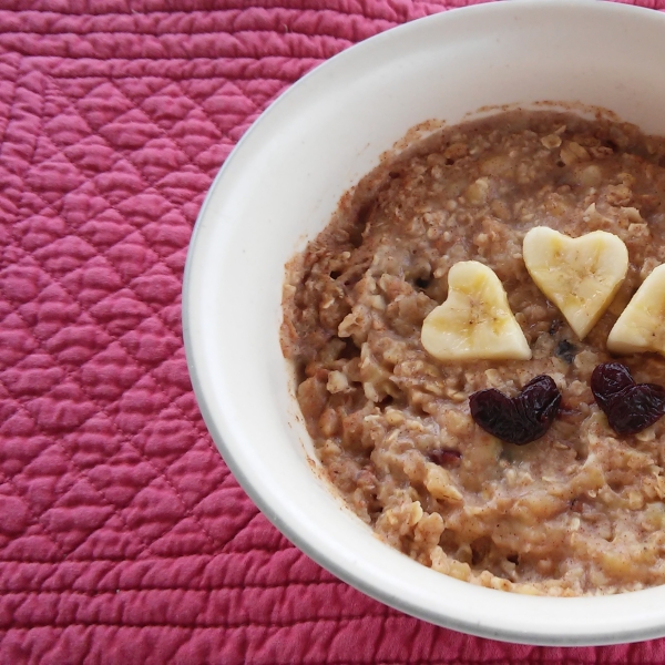 Banana Oatmeal for One