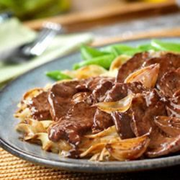 Beef with Caramelized Shallots