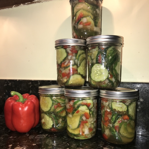 Aunt Rose's Refrigerator Pickles