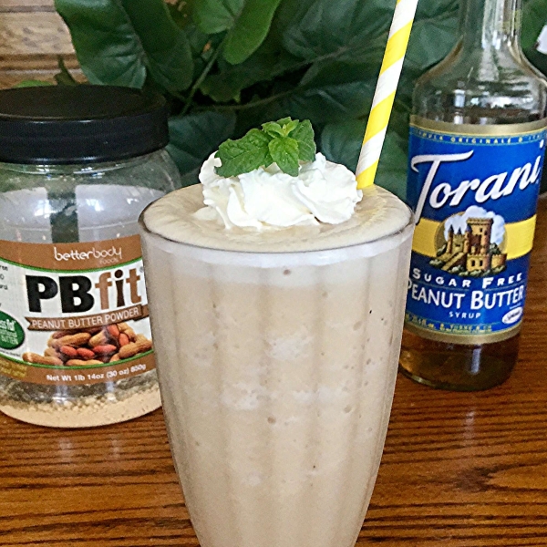 Vegan Peanut Butter Banana Shake