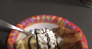 Bananas Foster Chimichangas