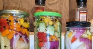 Pickled Grilled Vegetables