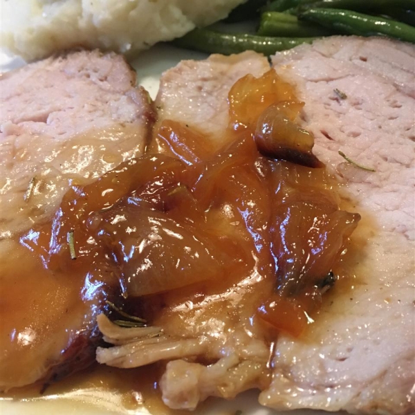 Marmalade Glazed Pork Roast