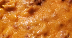 Chili Casserole with Egg Noodles