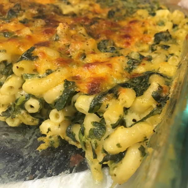 Spinach Mac And Cheese