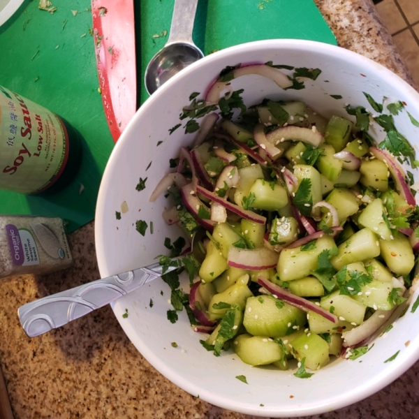 Sichuan Cucumber Salad