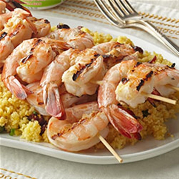 Shrimp with Fruited Couscous