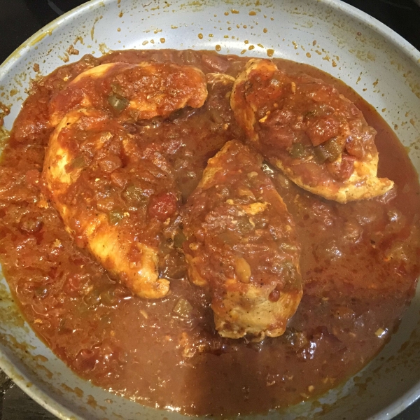 Salsa Simmered Chicken