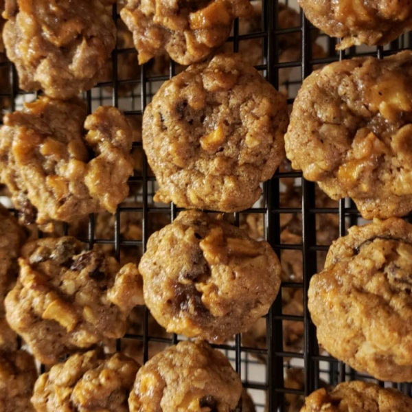 Glazed Apple Cookies