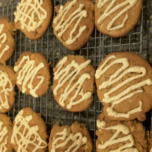 Glazed Apple Cookies