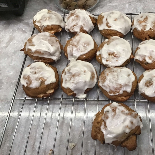 Glazed Apple Cookies