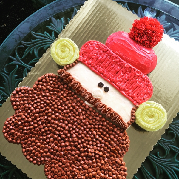 Yukon Cornelius Pull-Apart Cupcake Cake