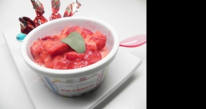 Simple Strawberry Sherbet