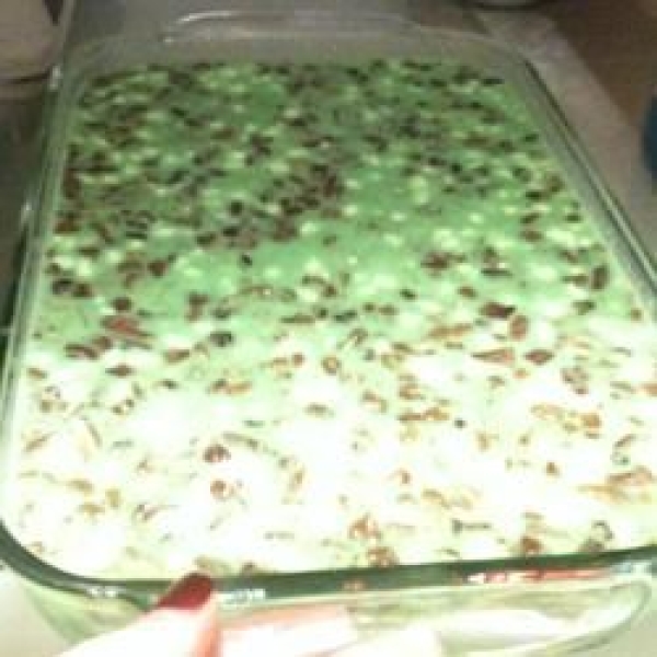 Holiday Green Gelatin Salad