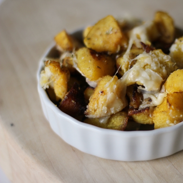 Roasted Acorn Squash with Parmesan