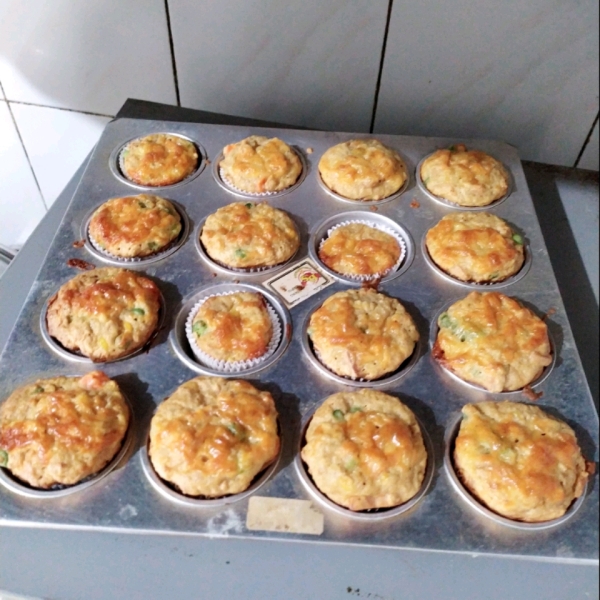 Sausage and Sweet Corn Muffins