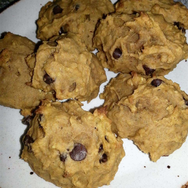 Fresh Pumpkin Oatmeal Cookies