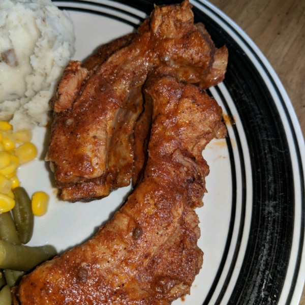 Slow Cooker Barbecued Ribs