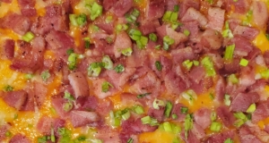 Twice Baked Potato Casserole With Bacon