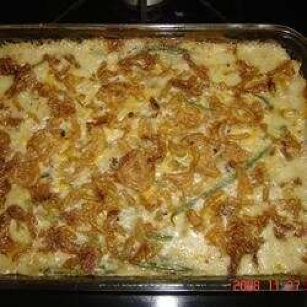 Cheesy Green Bean Casserole