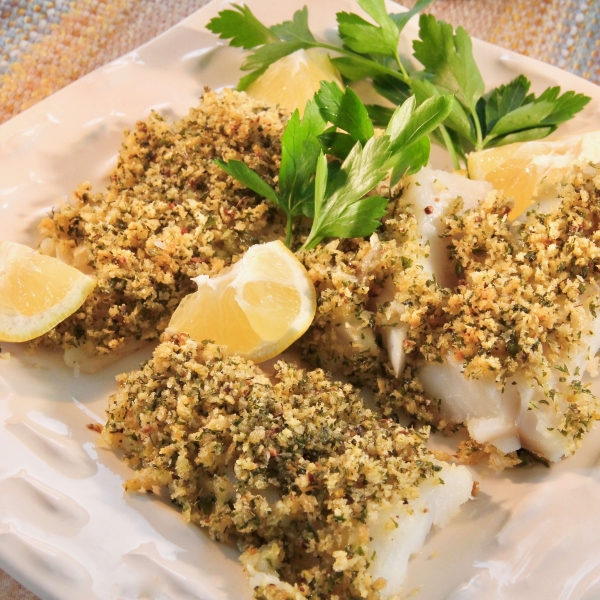 Easy Baked Fish with Lemon
