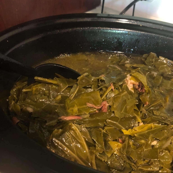 Slow Cooker Collard Greens