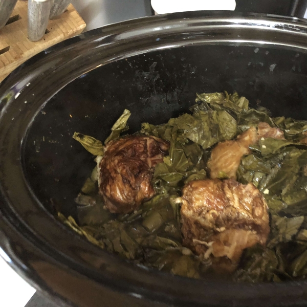 Slow Cooker Collard Greens