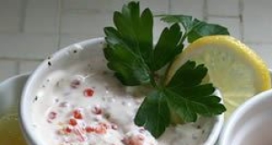 Swedish Sour Cream and Caviar Sauce for Salmon