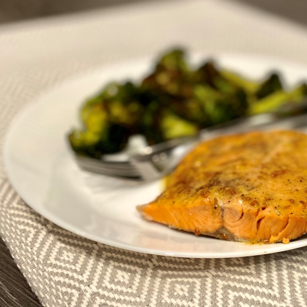 Instant Pot® Honey-Mustard Salmon from Frozen