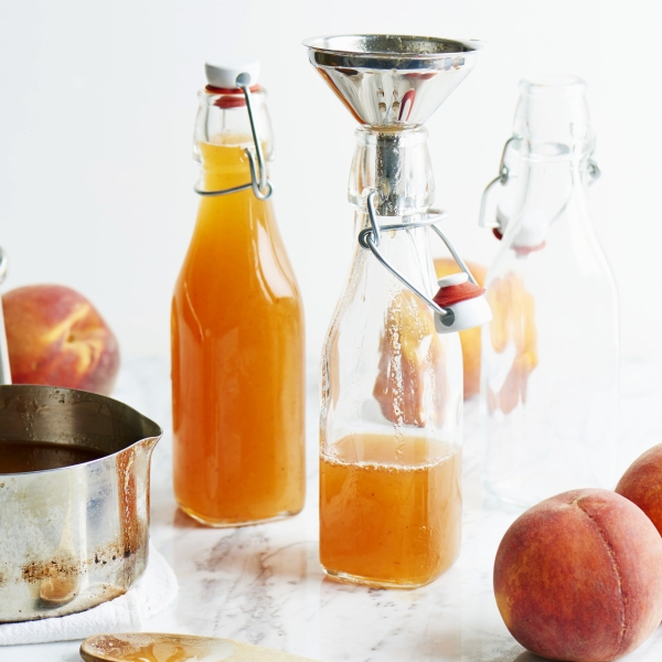 Honeyed Peach Pancake Syrup