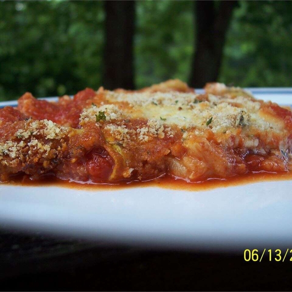 Zucchini Parmigiana