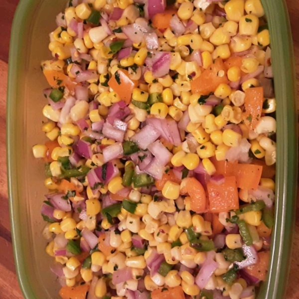 Easy Corn Salsa