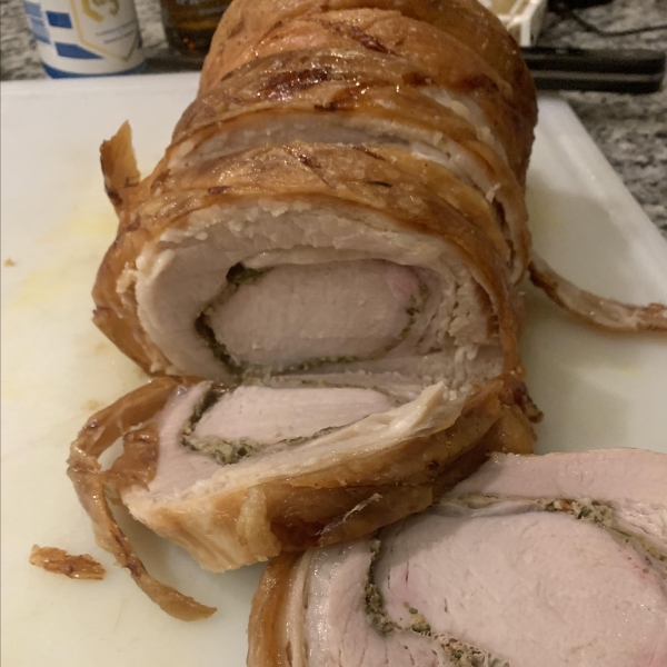 Porchetta (Pork Belly-Wrapped Pork Loin)