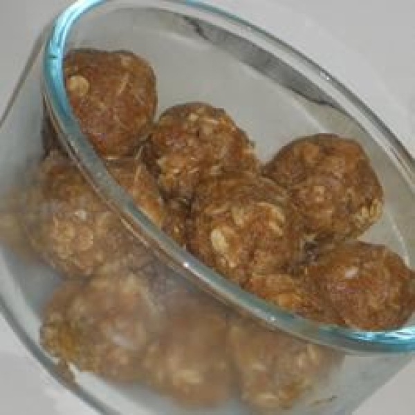 No Bake Bumpy Peanut Butter Nuggets
